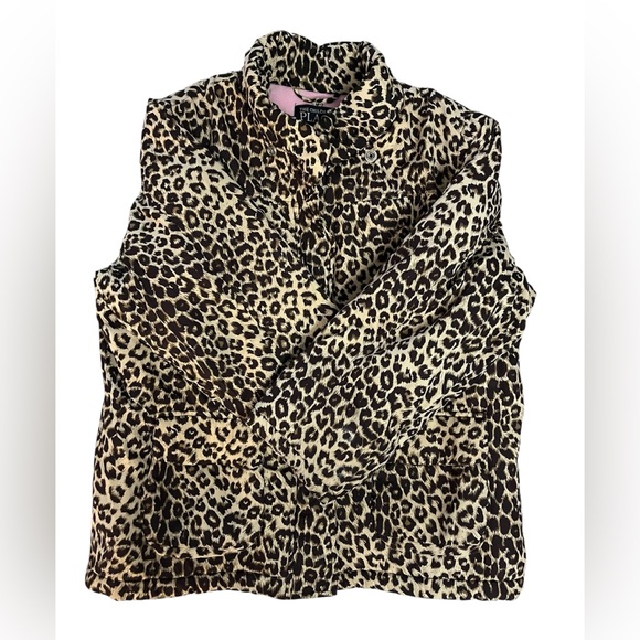 Girls Leopard Print Jacket by The Children's Place - Picture 10 of 13